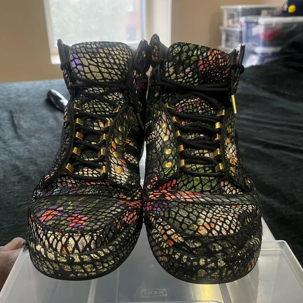 adidas Multicolor High-Top Sneakers - Picture 4 of 5